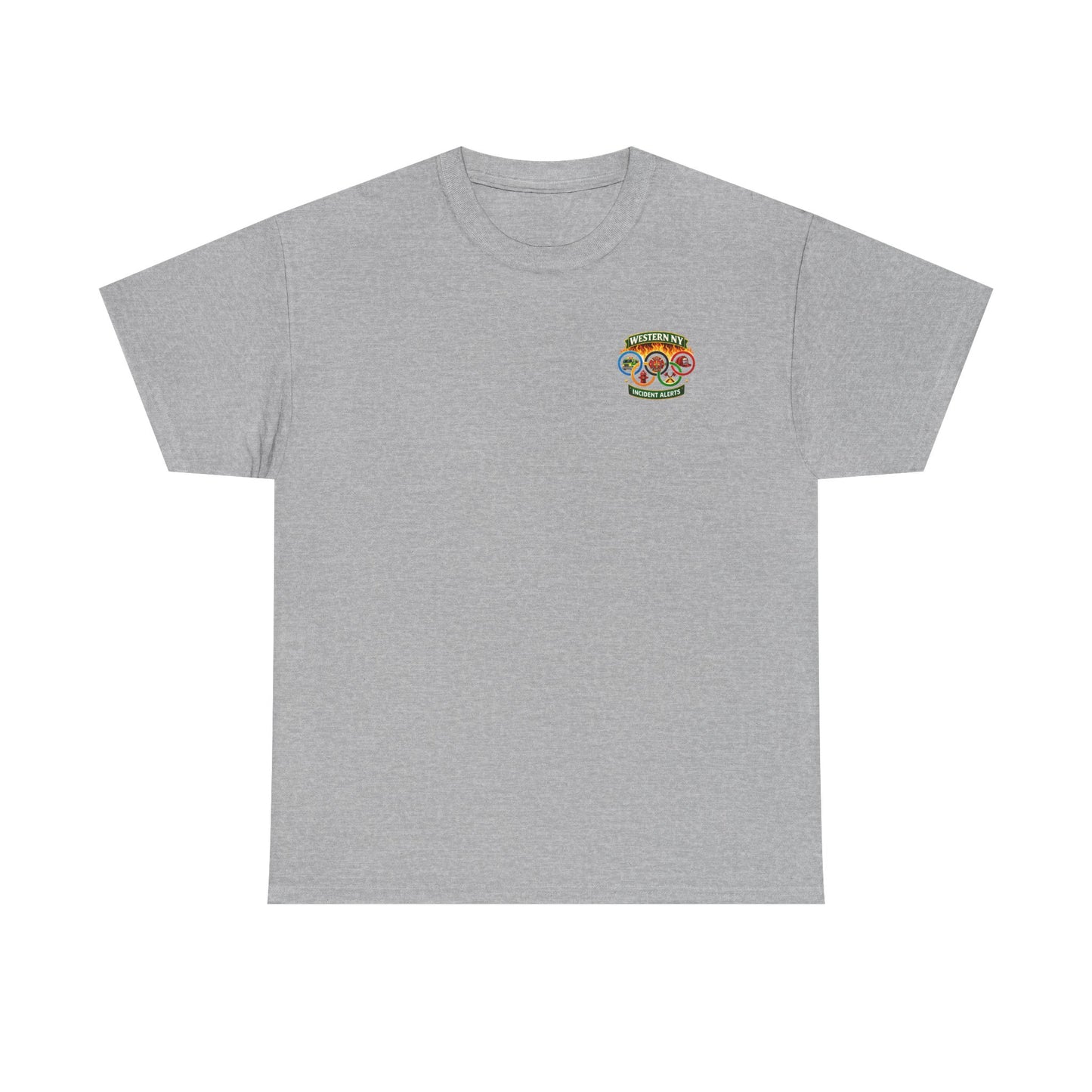 T-Shirt — Colorful Day of the Dead Sugar Skull Chest Print
