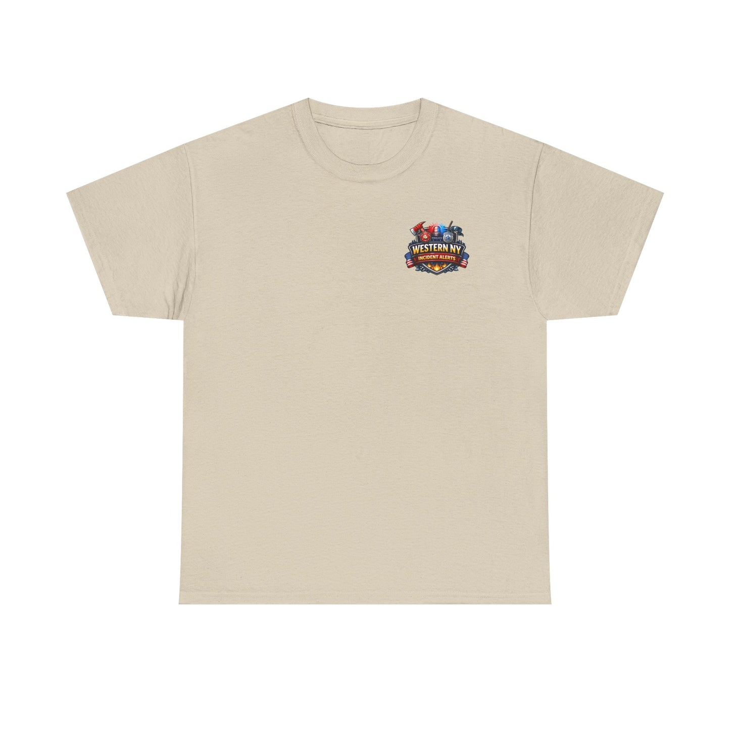 Incident Alerts Western NY T‑Shirt — Buffalo Bills Inspired Emergency Response Tee
