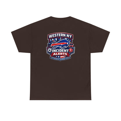Incident Alerts Western NY T‑Shirt — Buffalo Bills Inspired Emergency Response Tee