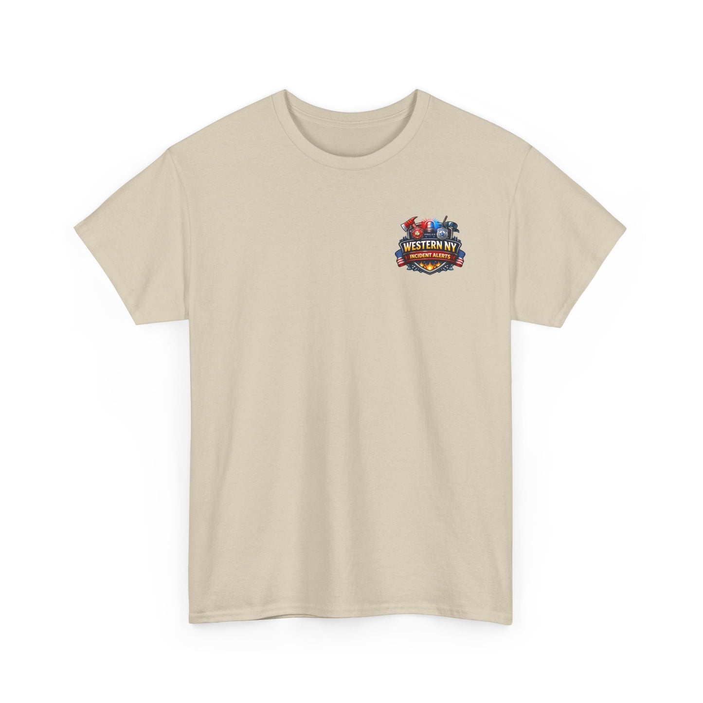 Incident Alerts Western NY T‑Shirt — Buffalo Bills Inspired Emergency Response Tee
