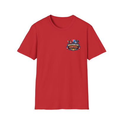 Firefighter T-Shirt – "Check That Door for Heat" Graphic Tee