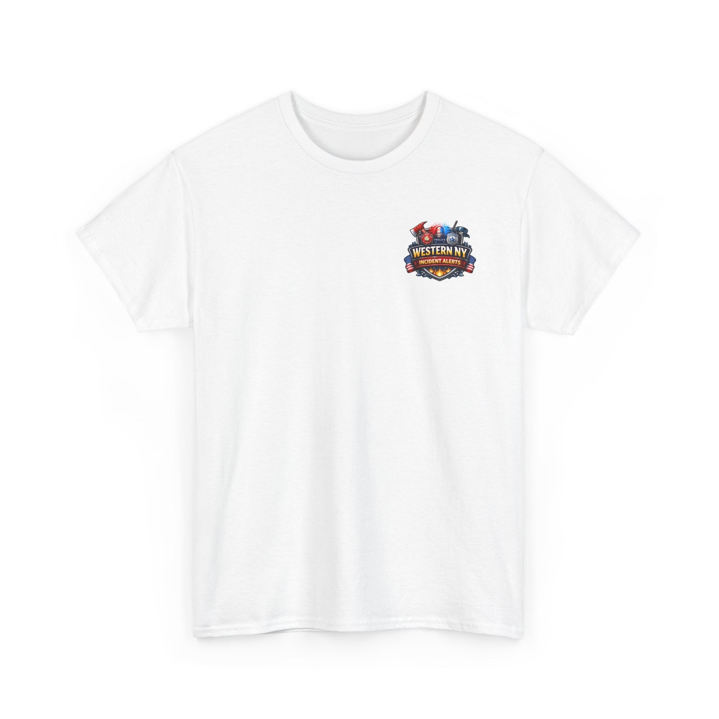 Incident Alerts Western NY T‑Shirt — Buffalo Bills Inspired Emergency Response Tee