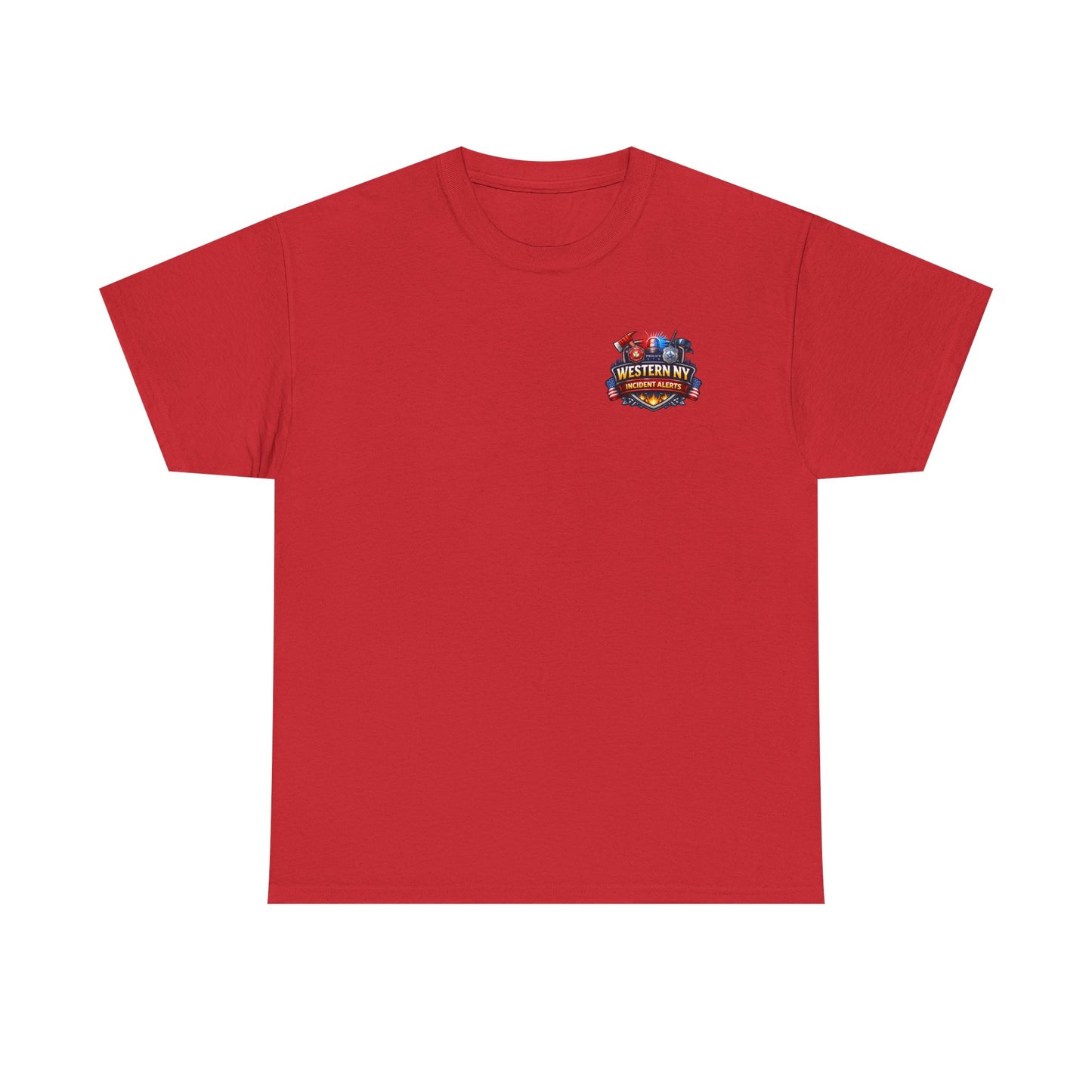 Incident Alerts Western NY T‑Shirt — Buffalo Bills Inspired Emergency Response Tee