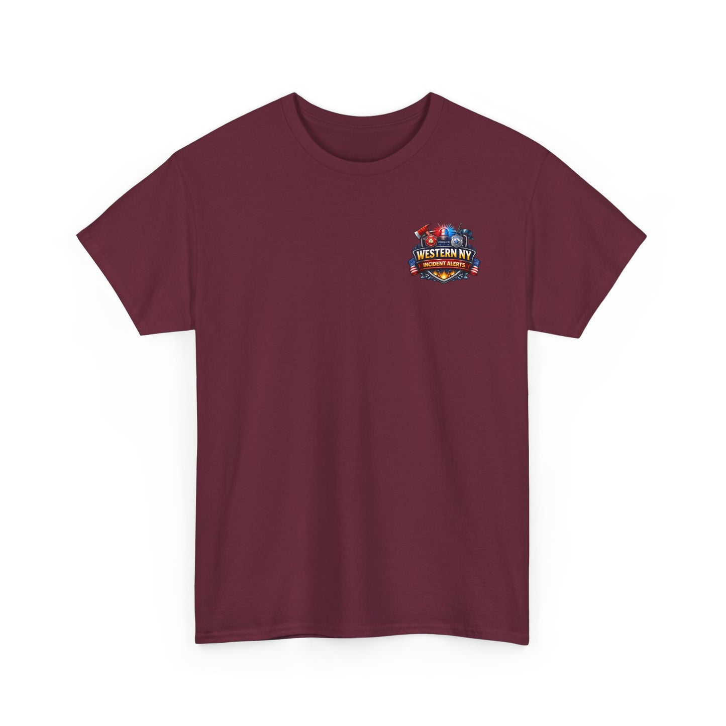 Incident Alerts Western NY T‑Shirt — Buffalo Bills Inspired Emergency Response Tee