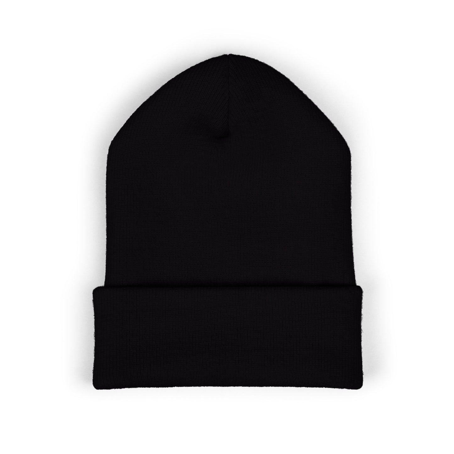 COVA Sun Logo Cuffed Beanie — Embroidered Winter Hat