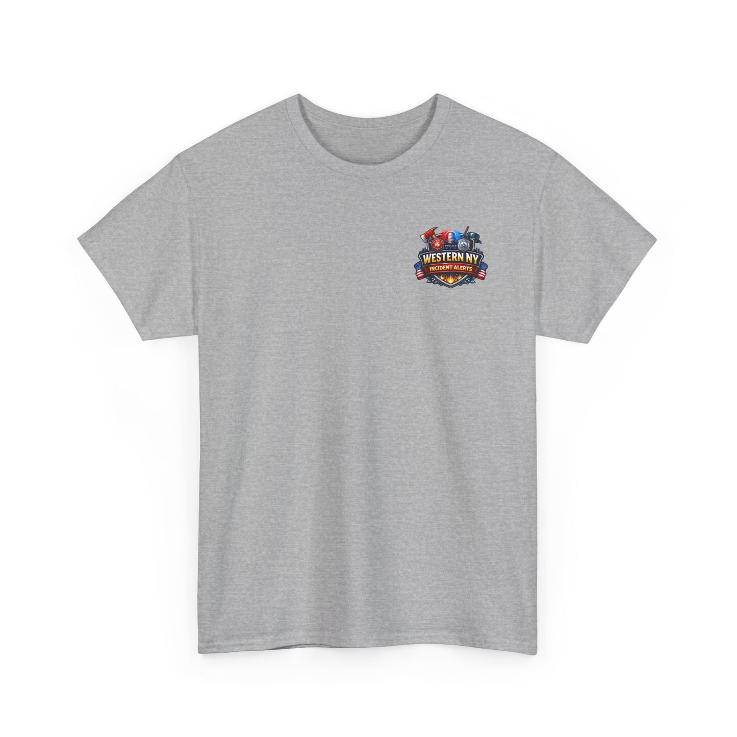 Incident Alerts Western NY T‑Shirt — Buffalo Bills Inspired Emergency Response Tee