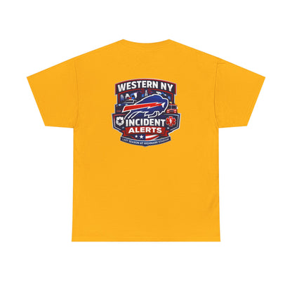 Incident Alerts Western NY T‑Shirt — Buffalo Bills Inspired Emergency Response Tee