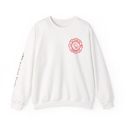 Proud Firefighter Crewneck Sweatshirt