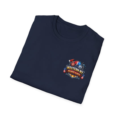 T-Shirt — '10-75 The Box' Western NY Firefighter Logo Tee