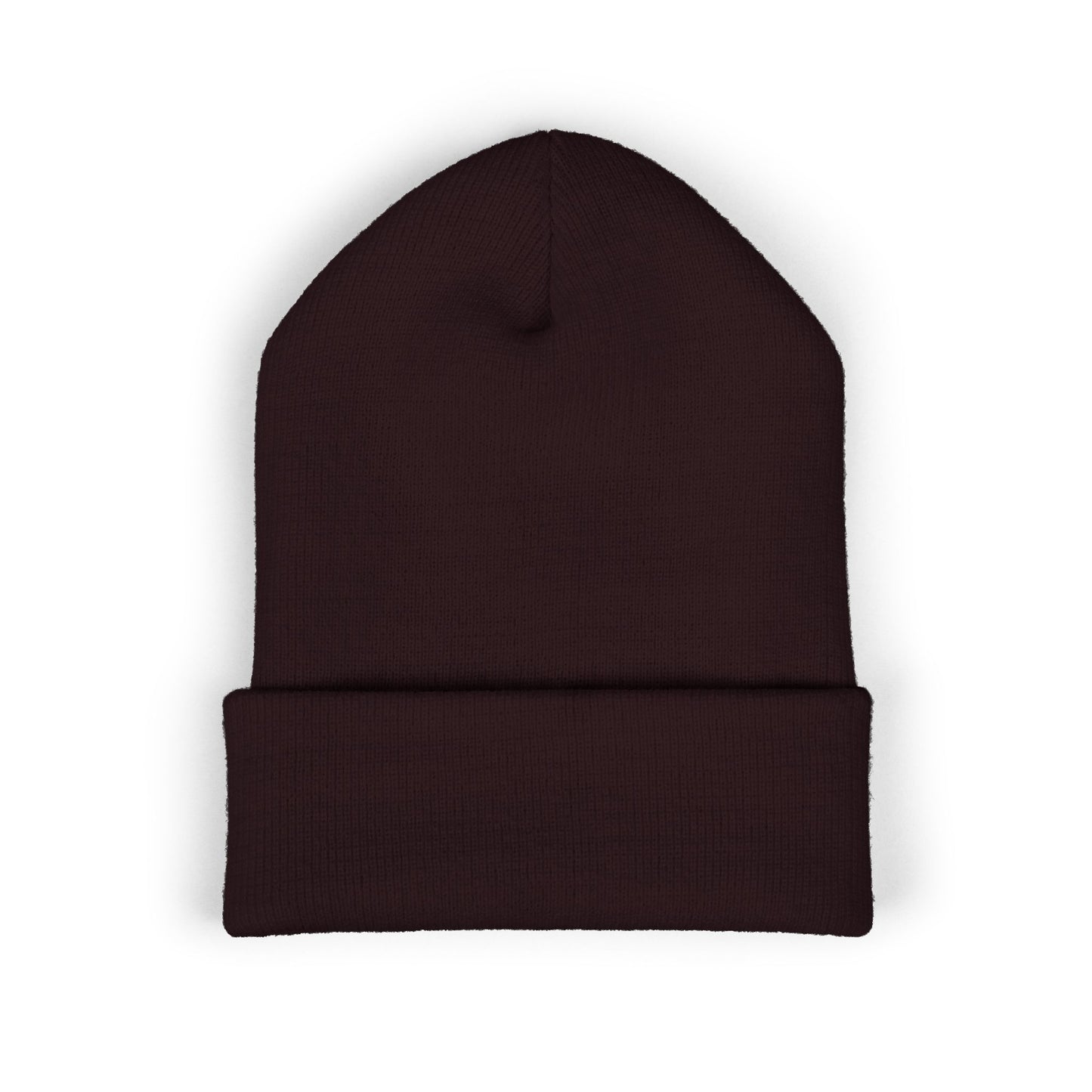 COVA Sun Logo Cuffed Beanie — Embroidered Winter Hat