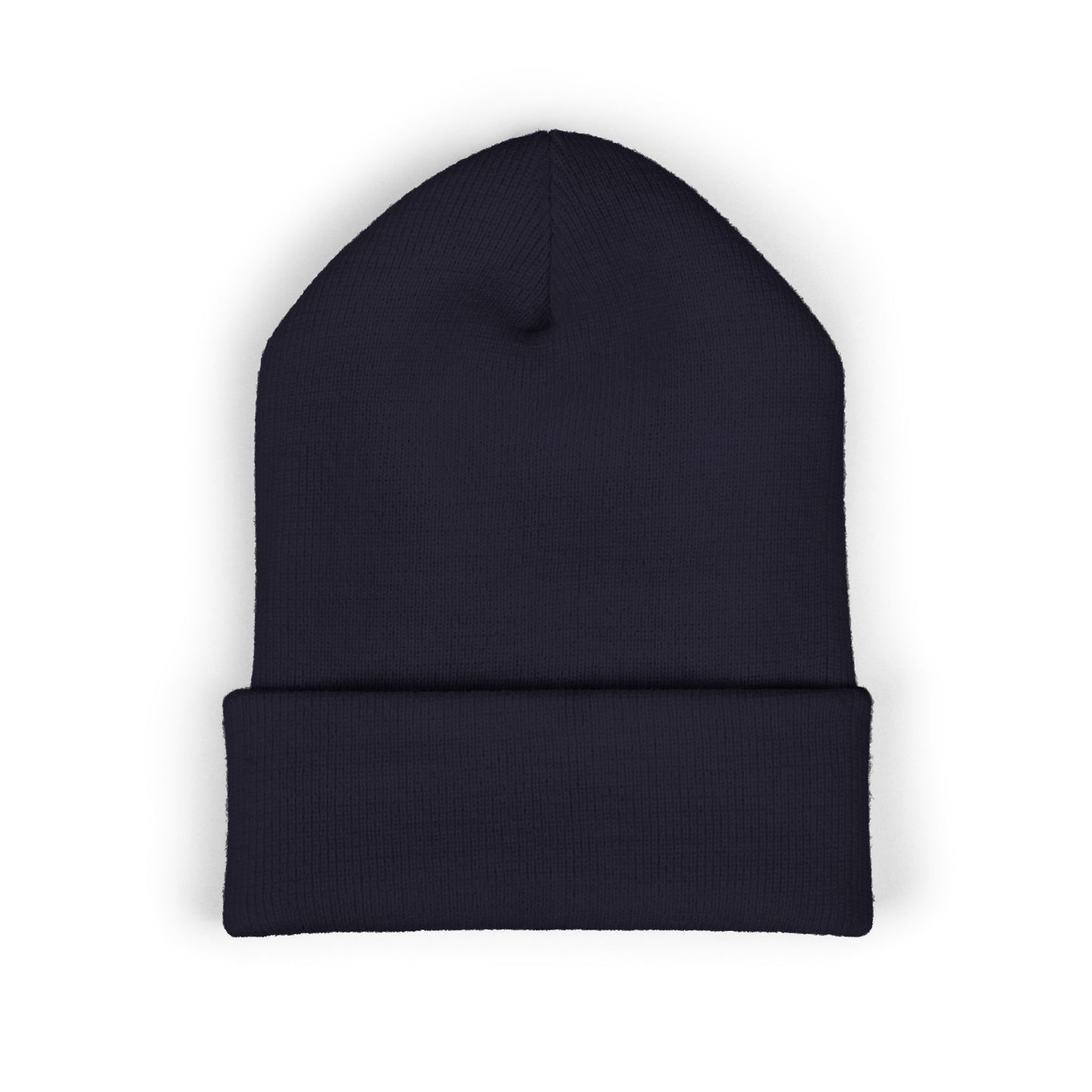 COVA Sun Logo Cuffed Beanie — Embroidered Winter Hat