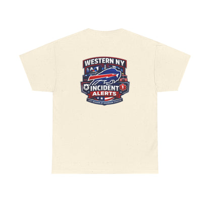 Incident Alerts Western NY T‑Shirt — Buffalo Bills Inspired Emergency Response Tee