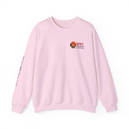 Fire Department Logo Sweatshirt — WNY Incident Alerts Crewneck