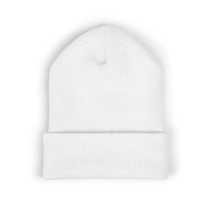 COVA Sun Logo Cuffed Beanie — Embroidered Winter Hat