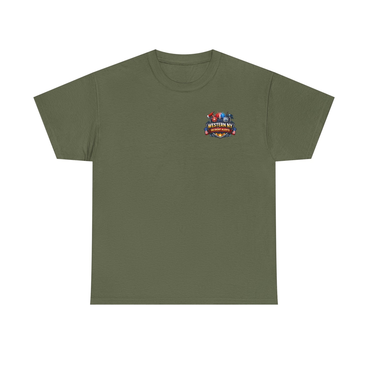 Incident Alerts Western NY T‑Shirt — Buffalo Bills Inspired Emergency Response Tee