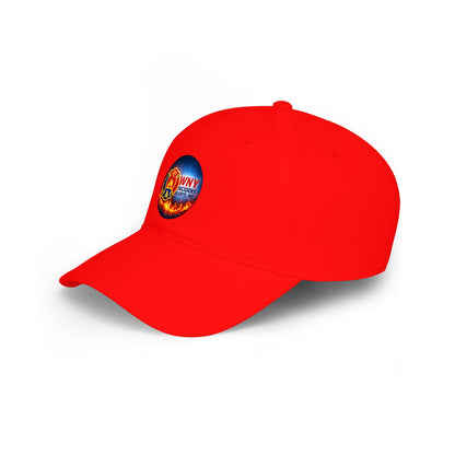 Firefighter Logo Baseball Cap — WNY Incident Support Red Low-Profile Hat