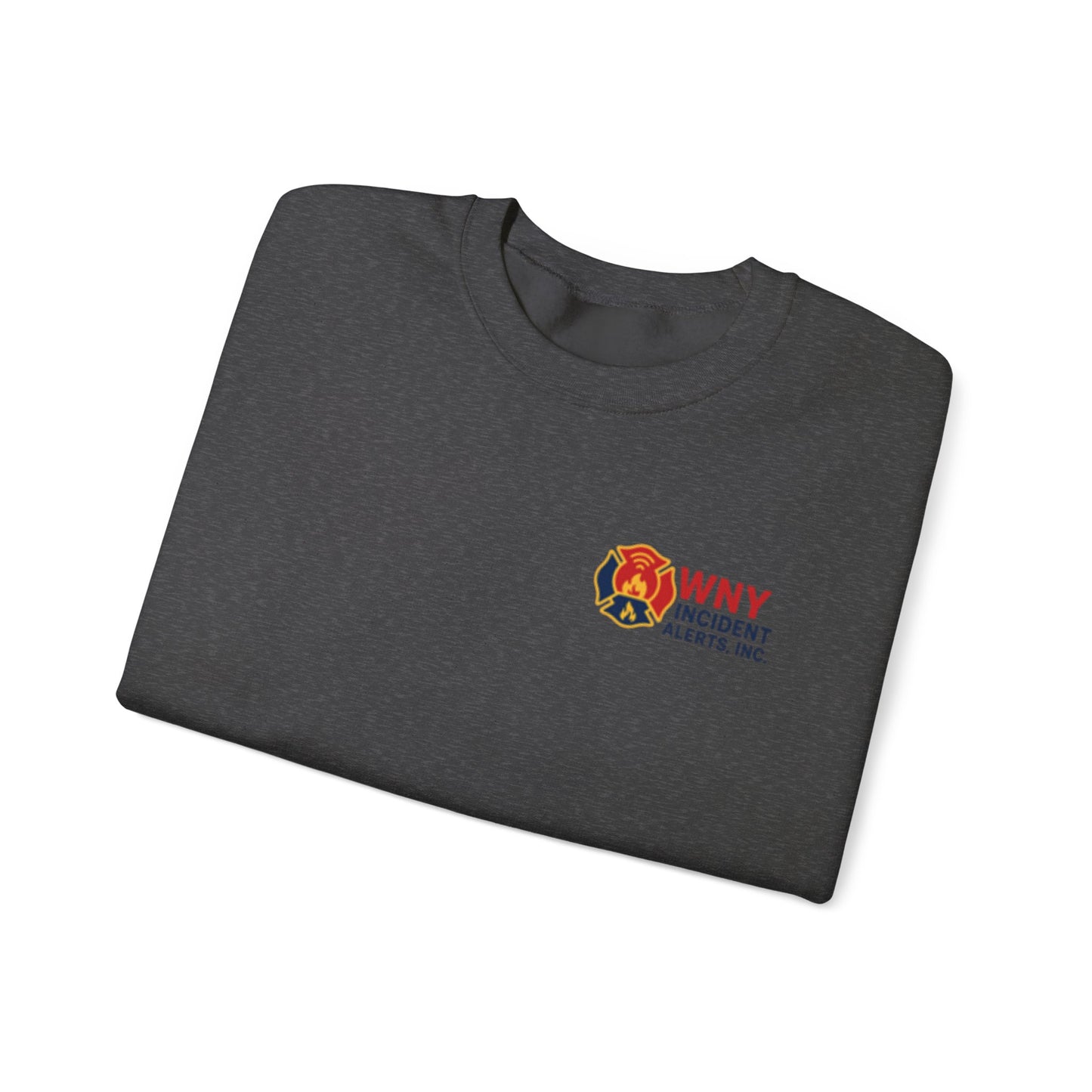 Fire Department Logo Sweatshirt — WNY Incident Alerts Crewneck