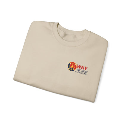 Fire Department Logo Sweatshirt — WNY Incident Alerts Crewneck