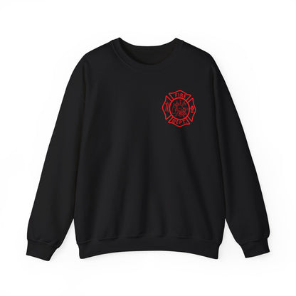 Proud Firefighter Crewneck Sweatshirt