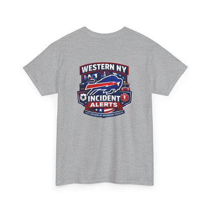 Incident Alerts Western NY T‑Shirt — Buffalo Bills Inspired Emergency Response Tee