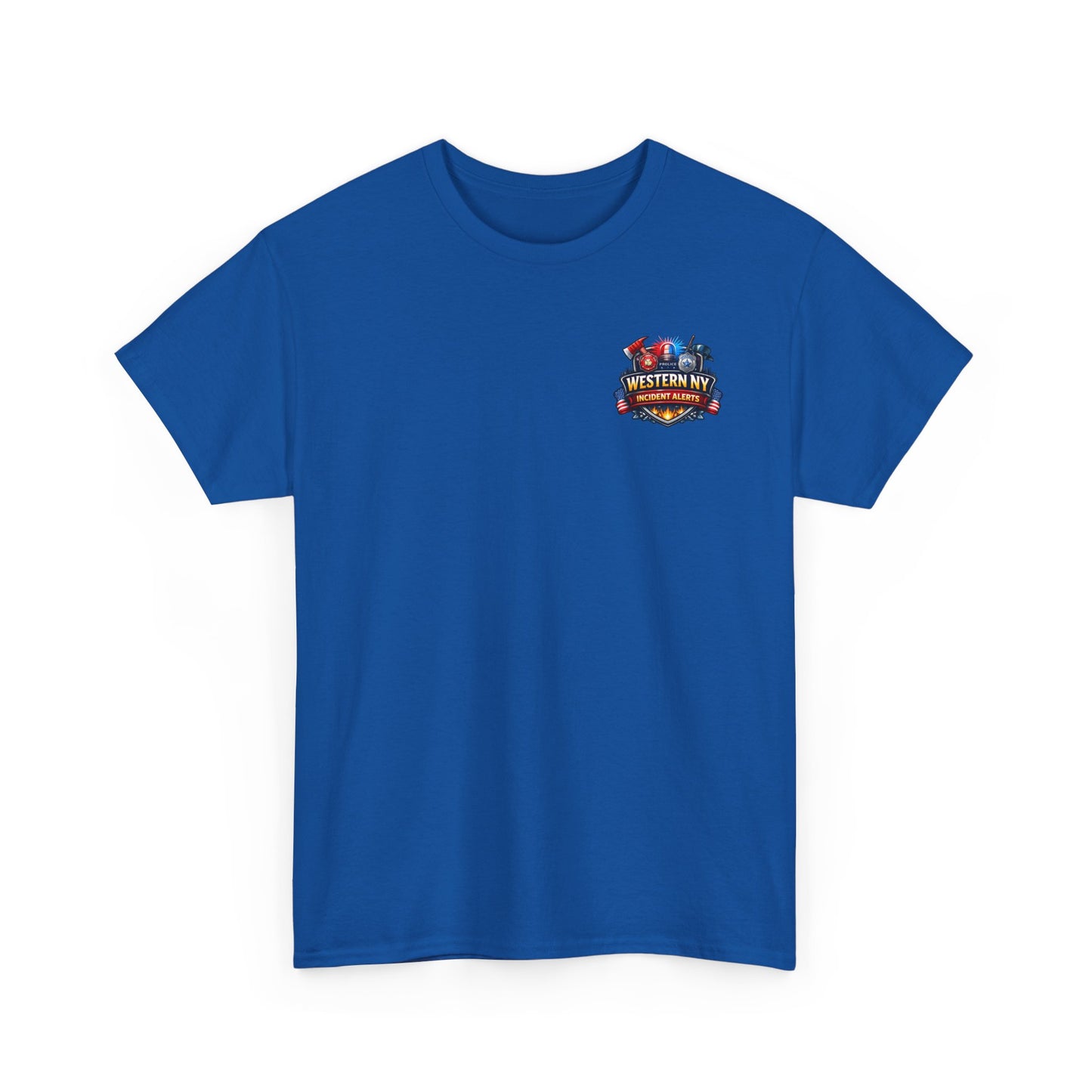 Incident Alerts Western NY T‑Shirt — Buffalo Bills Inspired Emergency Response Tee