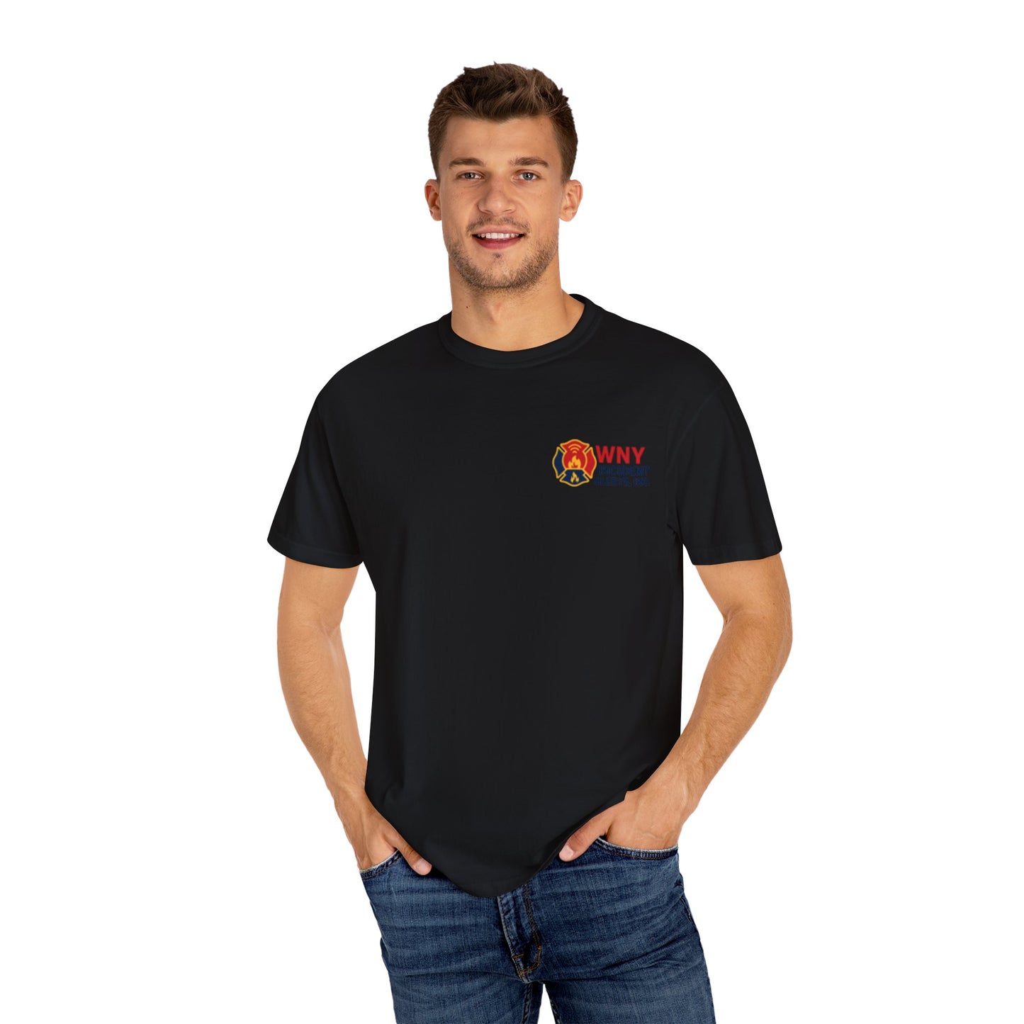Firefighter T-Shirt — "Mount Up We've Got a Ripper!" Graphic Tee