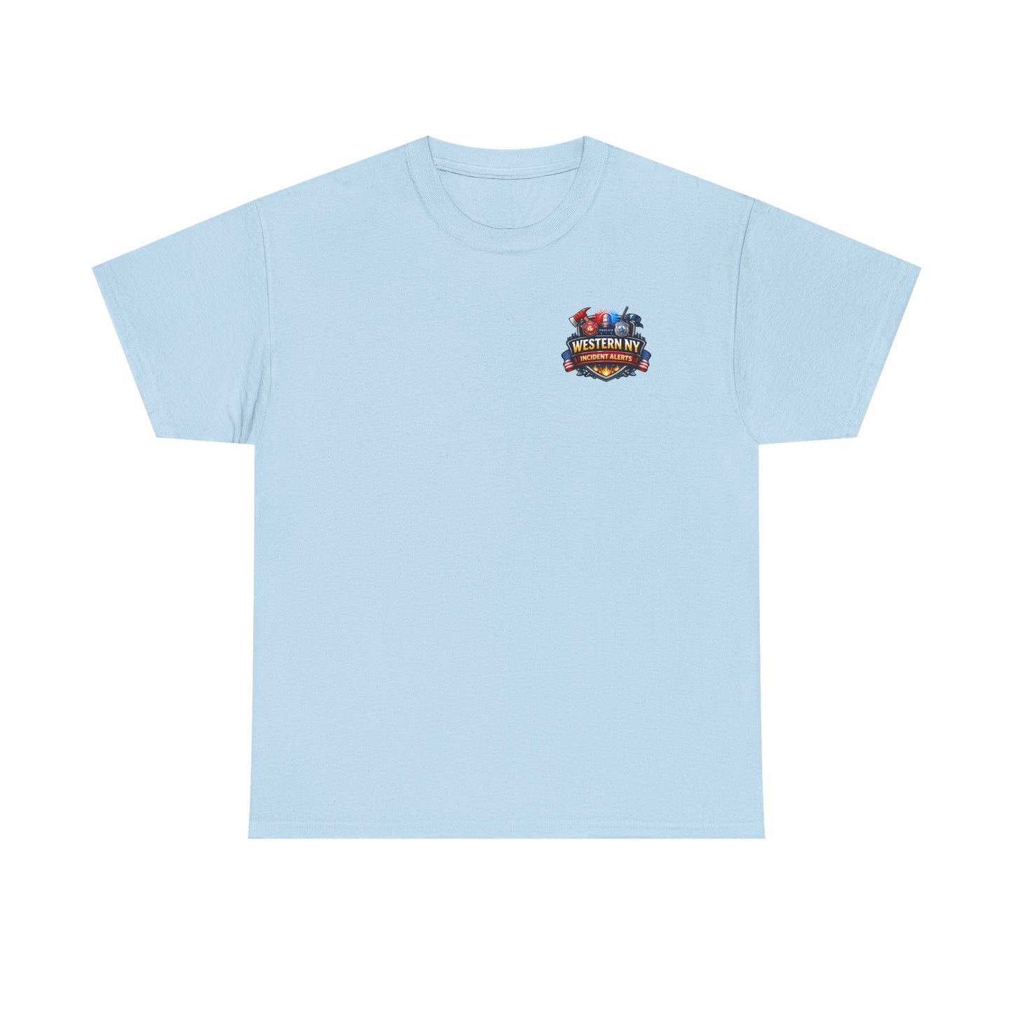 Incident Alerts Western NY T‑Shirt — Buffalo Bills Inspired Emergency Response Tee