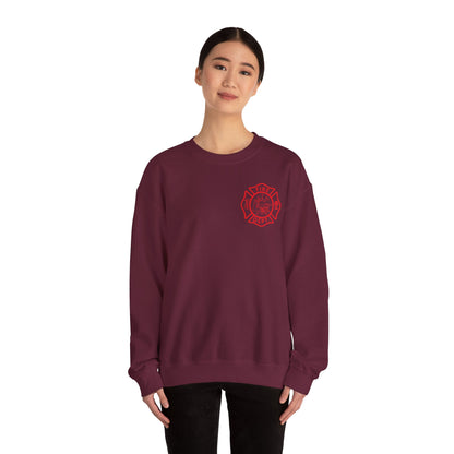 Proud Firefighter Crewneck Sweatshirt