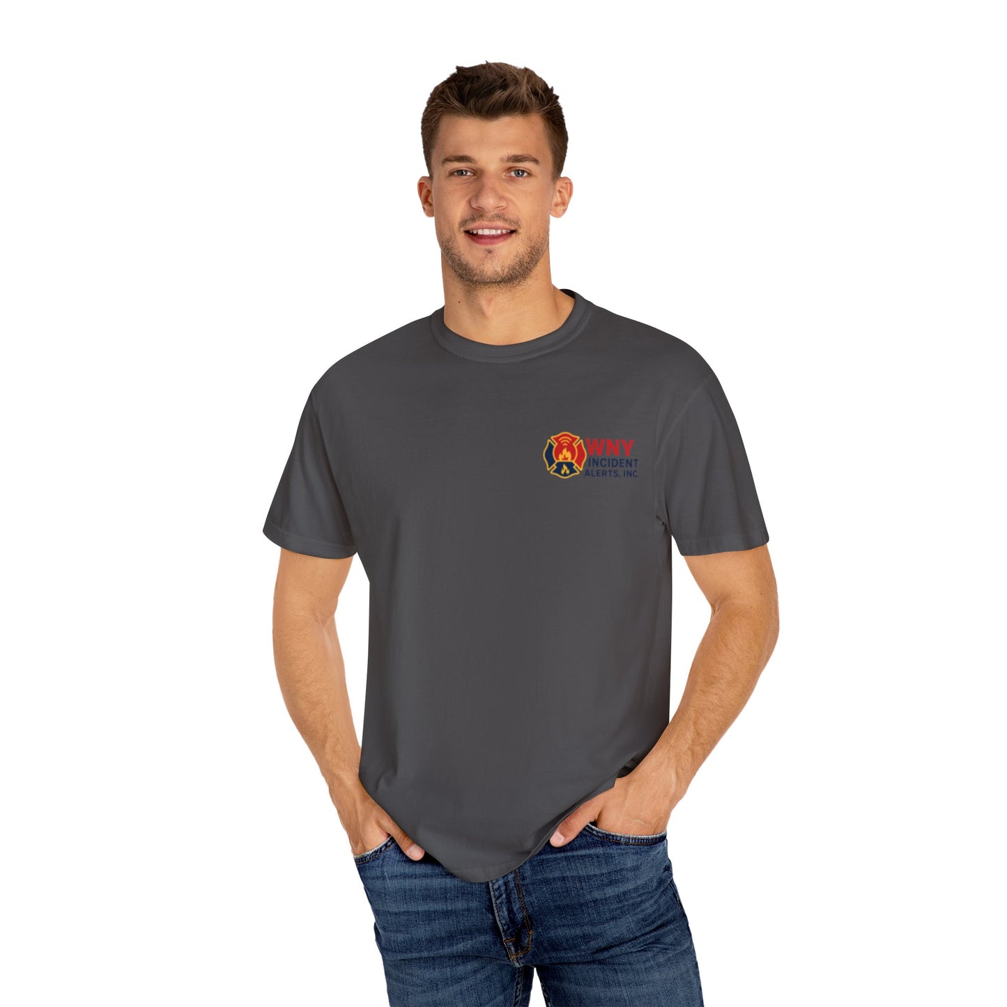 Firefighter T-Shirt — "Mount Up We've Got a Ripper!" Graphic Tee