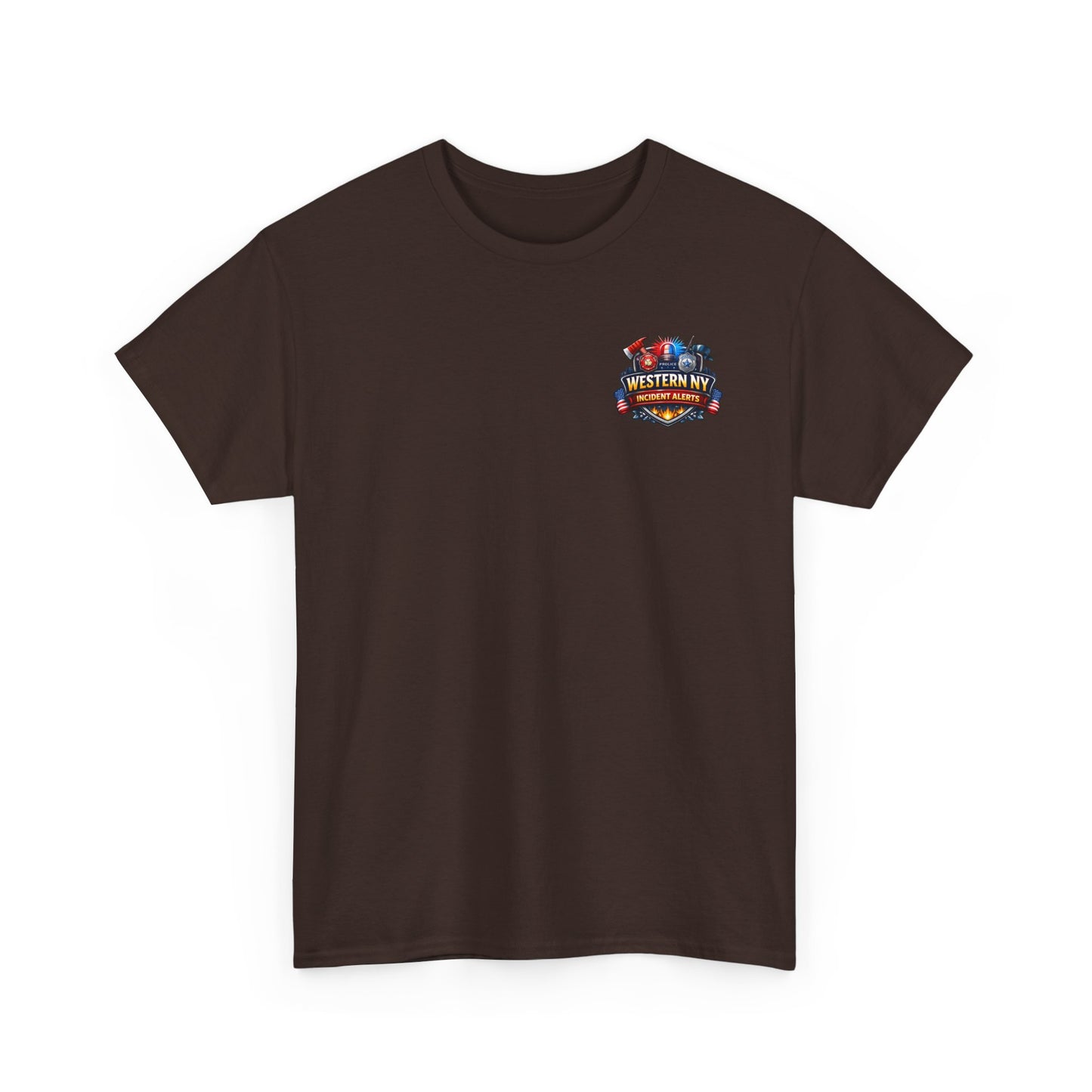 Incident Alerts Western NY T‑Shirt — Buffalo Bills Inspired Emergency Response Tee