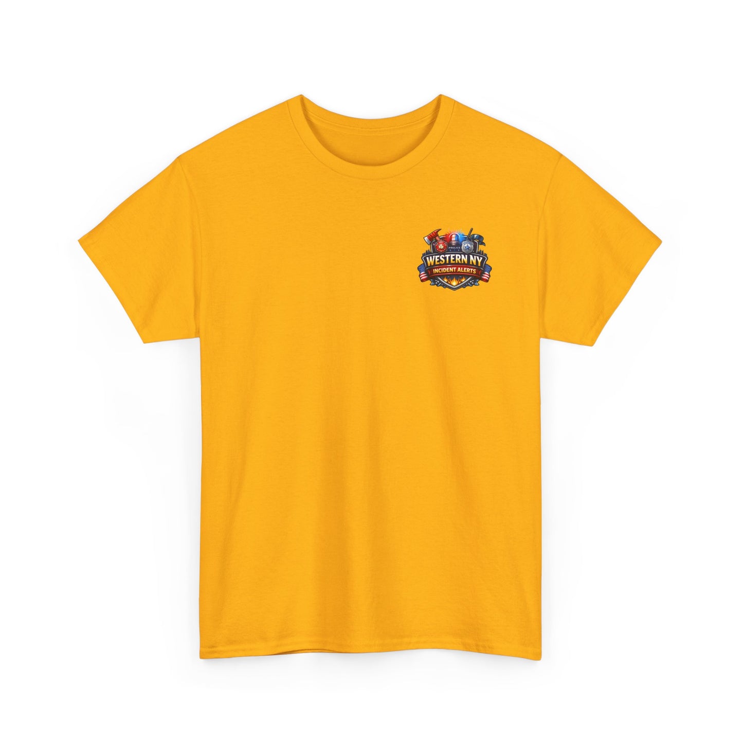 Incident Alerts Western NY T‑Shirt — Buffalo Bills Inspired Emergency Response Tee