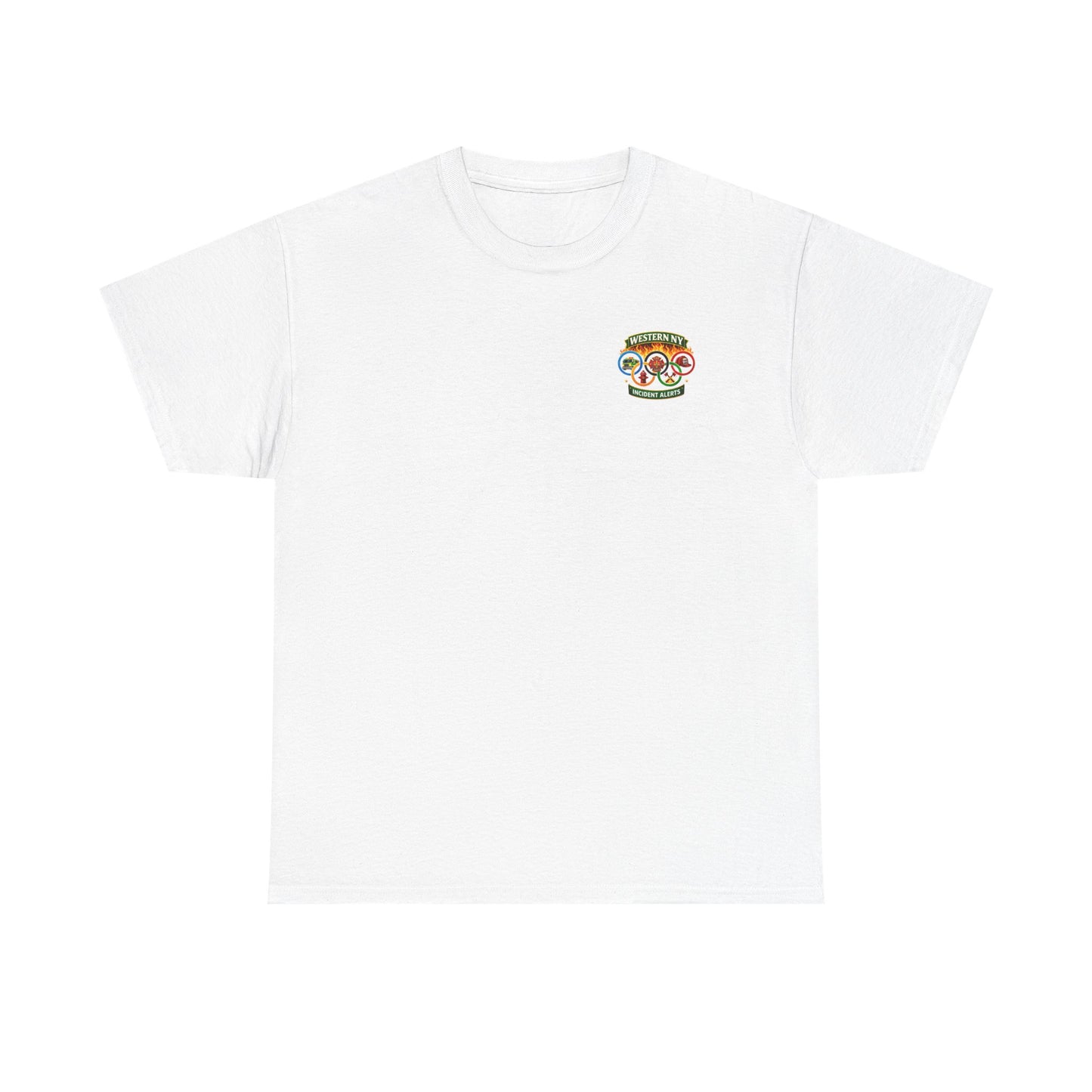 T-Shirt — Colorful Day of the Dead Sugar Skull Chest Print