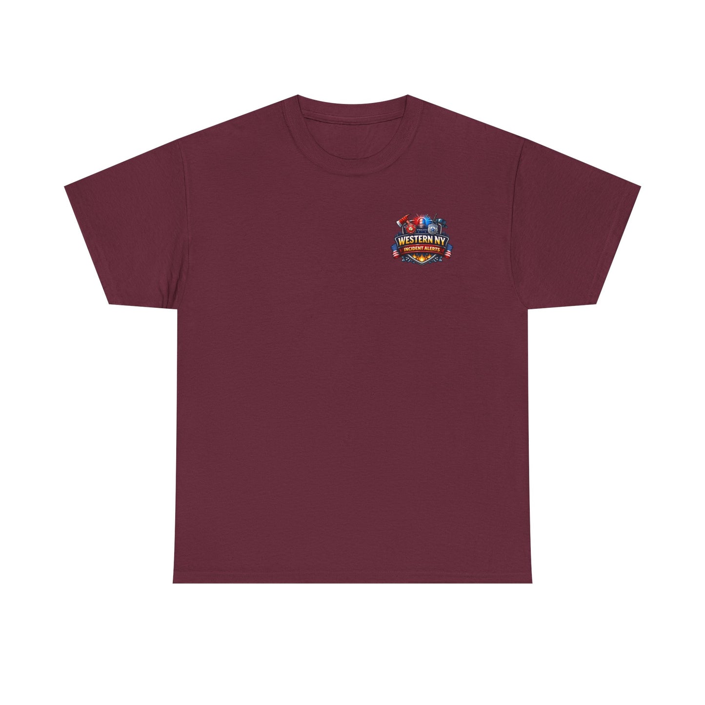Incident Alerts Western NY T‑Shirt — Buffalo Bills Inspired Emergency Response Tee