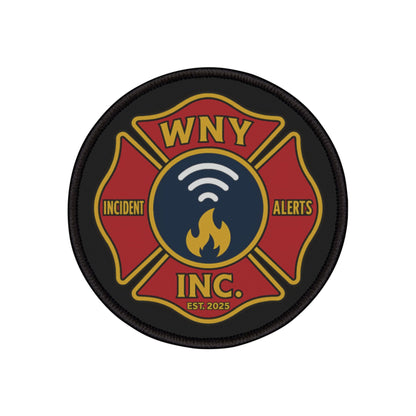 WNY Incident Alerts Iron on patch