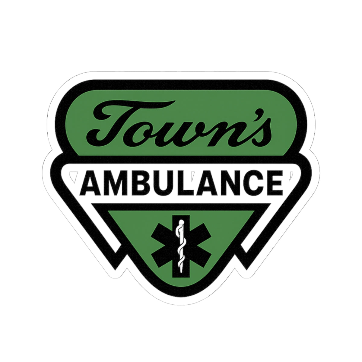 Town's Ambulance Decals