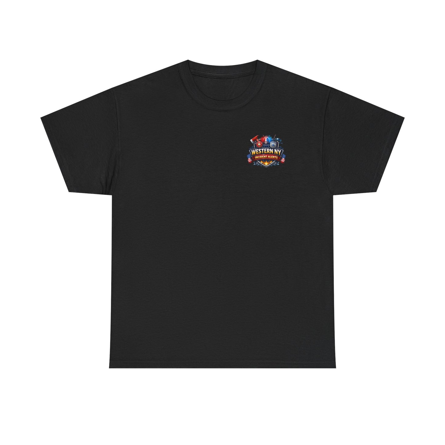 Incident Alerts Western NY T‑Shirt — Buffalo Bills Inspired Emergency Response Tee
