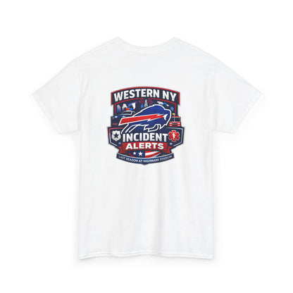 Incident Alerts Western NY T‑Shirt — Buffalo Bills Inspired Emergency Response Tee