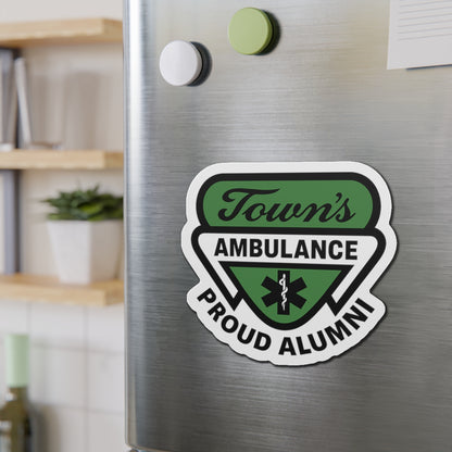 Proud Alumni - Towns Ambulance Die-Cut Magnet