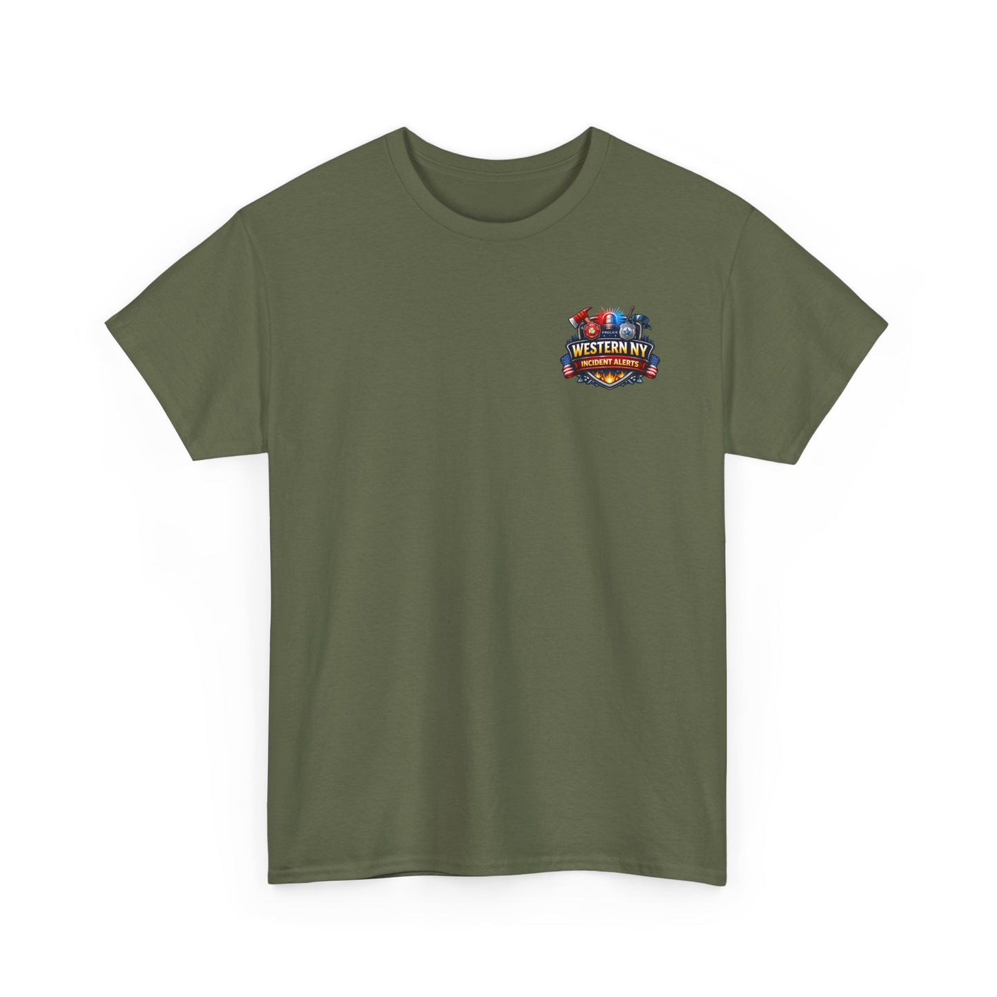 Incident Alerts Western NY T‑Shirt — Buffalo Bills Inspired Emergency Response Tee