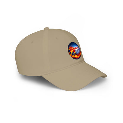 Firefighter Logo Baseball Cap — WNY Incident Support Red Low-Profile Hat