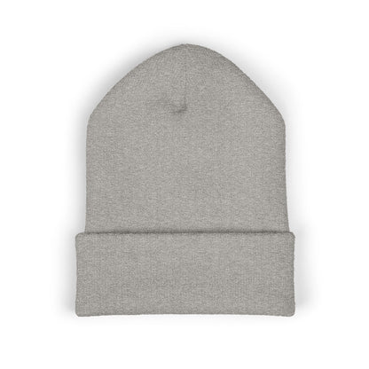 COVA Sun Logo Cuffed Beanie — Embroidered Winter Hat