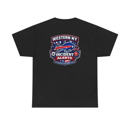 Incident Alerts Western NY T‑Shirt — Buffalo Bills Inspired Emergency Response Tee