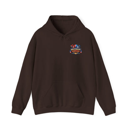 Western NY Incident Alerts Hoodie — (Buffalo Bills Themed) Emergency Response Patch Logo