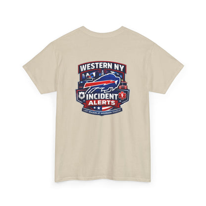 Incident Alerts Western NY T‑Shirt — Buffalo Bills Inspired Emergency Response Tee