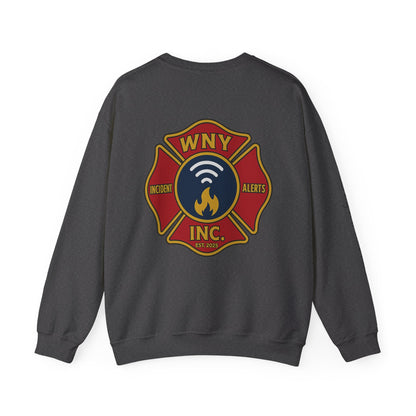 Fire Department Logo Sweatshirt — WNY Incident Alerts Crewneck