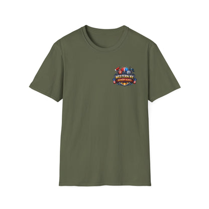 Firefighter T-Shirt – "Check That Door for Heat" Graphic Tee