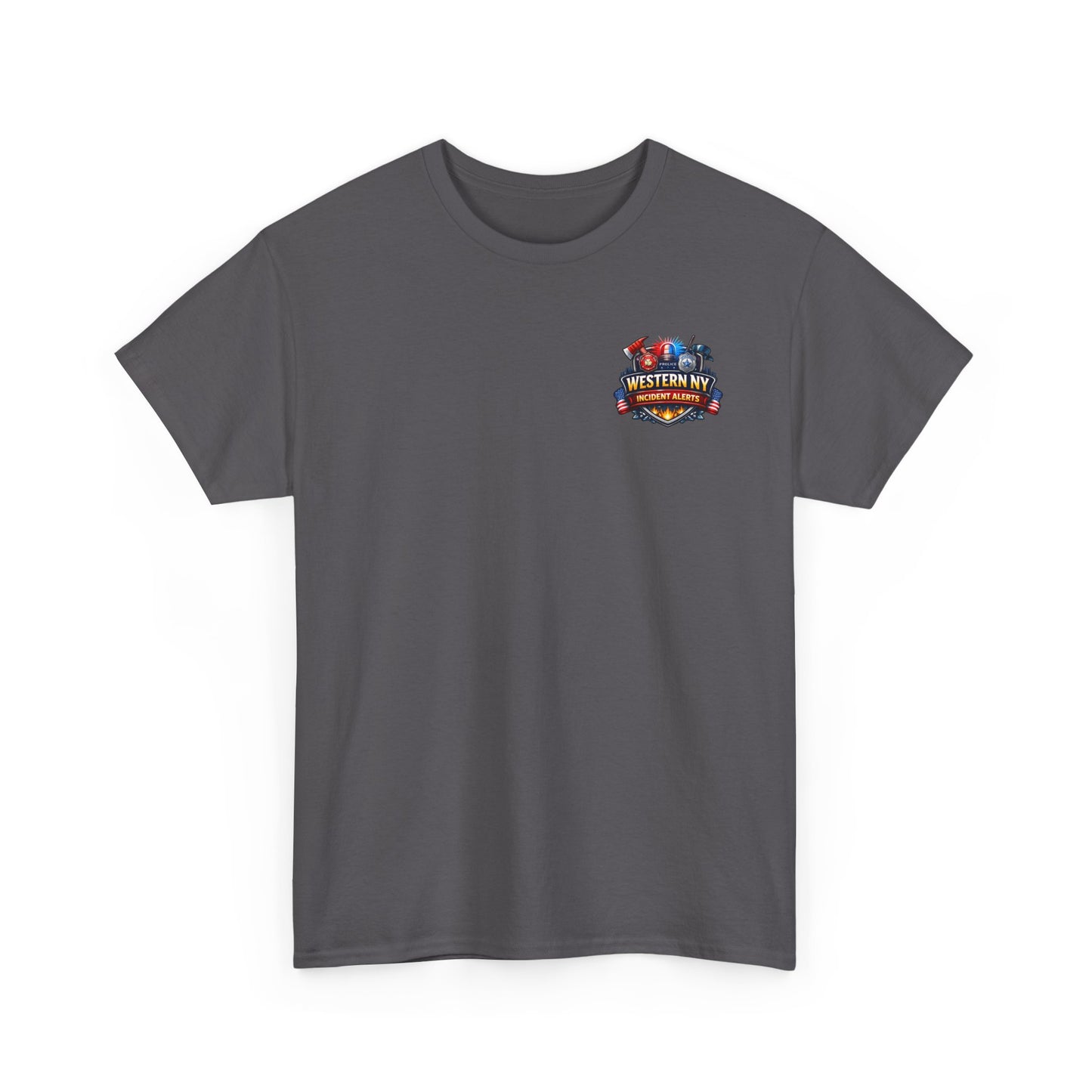 Incident Alerts Western NY T‑Shirt — Buffalo Bills Inspired Emergency Response Tee