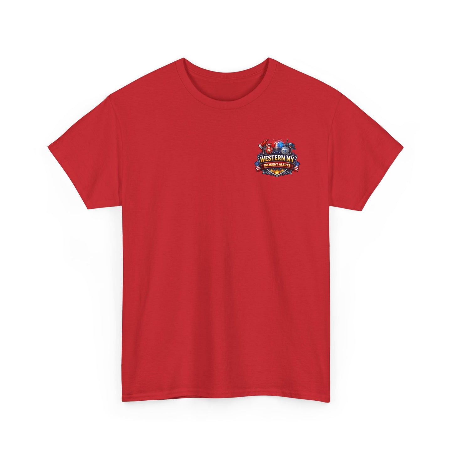 Incident Alerts Western NY T‑Shirt — Buffalo Bills Inspired Emergency Response Tee