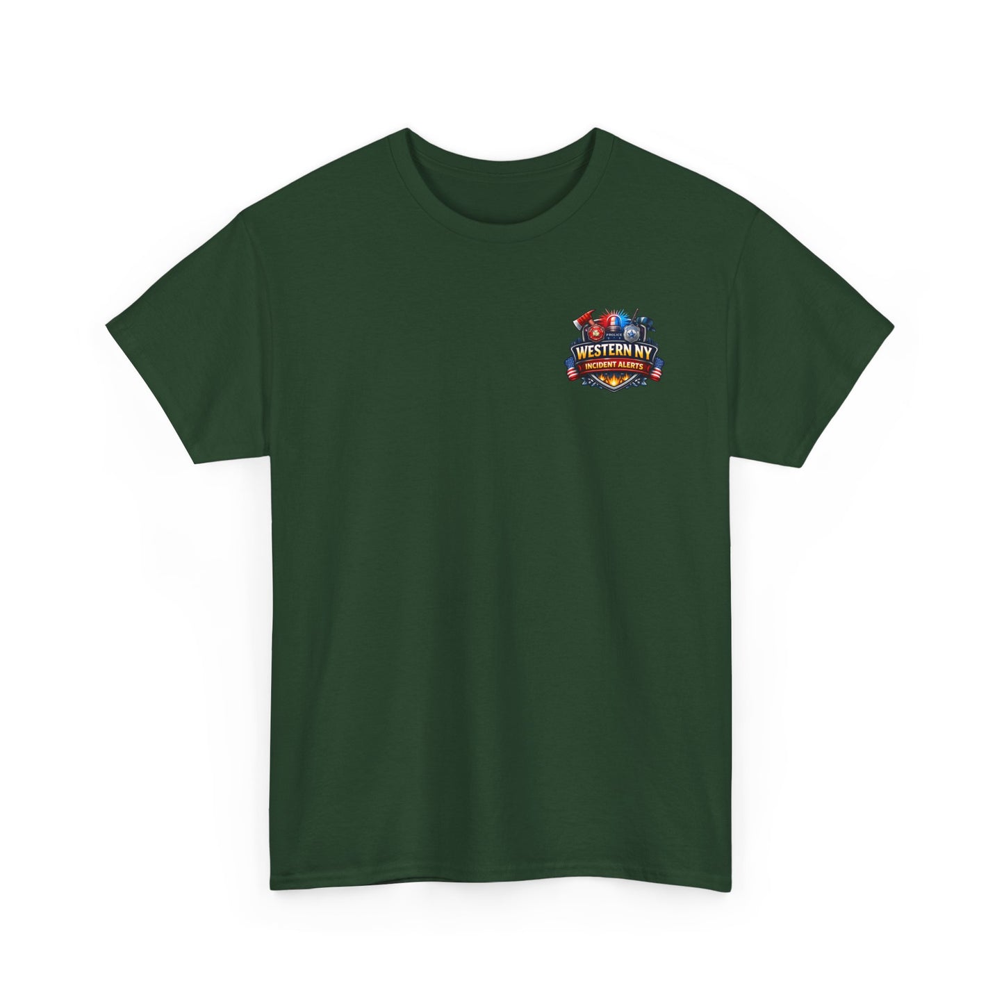 Incident Alerts Western NY T‑Shirt — Buffalo Bills Inspired Emergency Response Tee