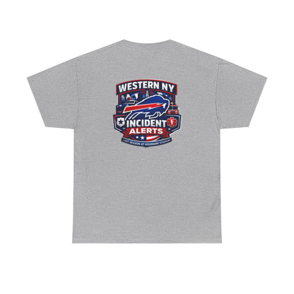 Incident Alerts Western NY T‑Shirt — Buffalo Bills Inspired Emergency Response Tee